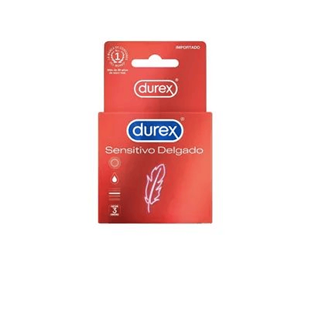 Durex Sensitivo X 3 Preservativos 