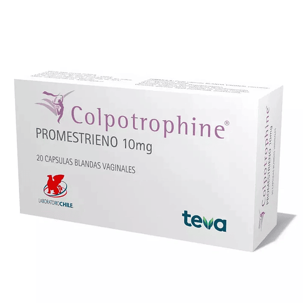 Colpotrophine 10 Mg X 20 Cápsulas Vaginales 
