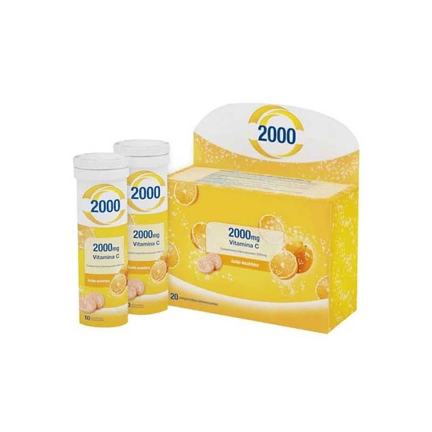 Cebion 2000 Mg X 20 Comprimidos Efervescentes 