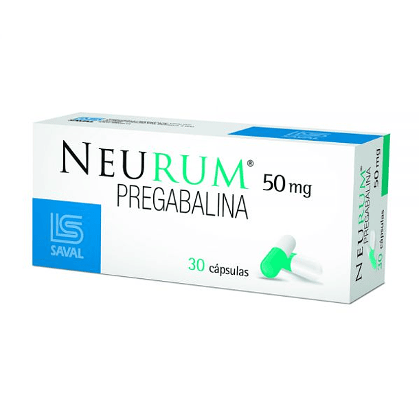 Neurum 50 Mg X 30 Cápsulas 