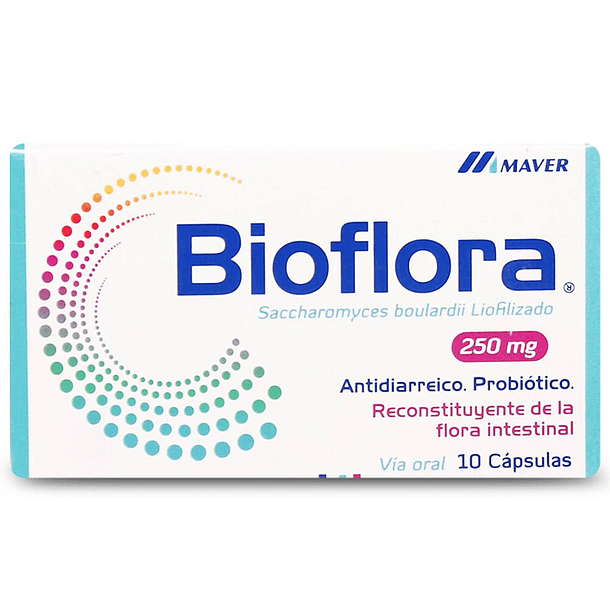 CENABAST-Bioflora 250 Mg x 10 Cápsulas 