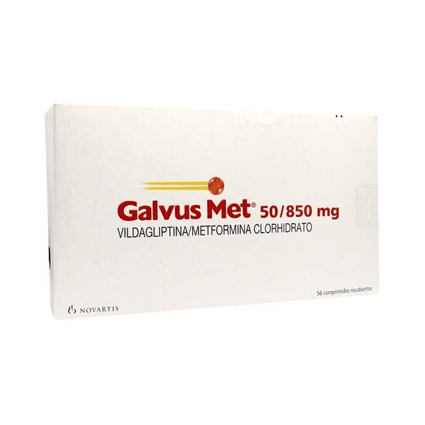 CENABAST-Galvus Met 50/850 Mg x 56 Comprimidos 
