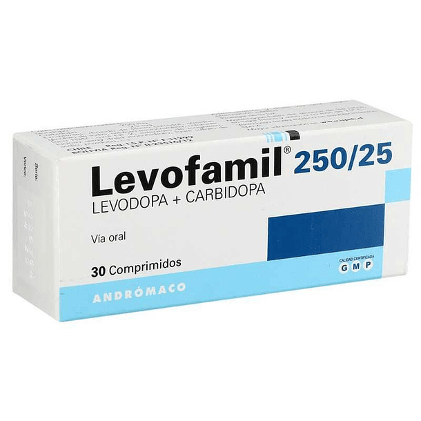 CENABAST-Levofamil 250/25 Mg X 30 Comprimidos 