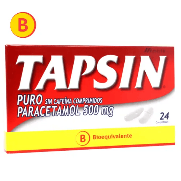 Tapsin Puro 500 mg x 24 Comprimidos 