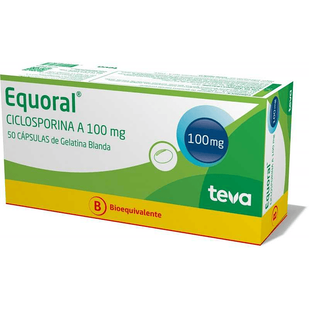 Equoral 100 mg x 50 Cápsulas 