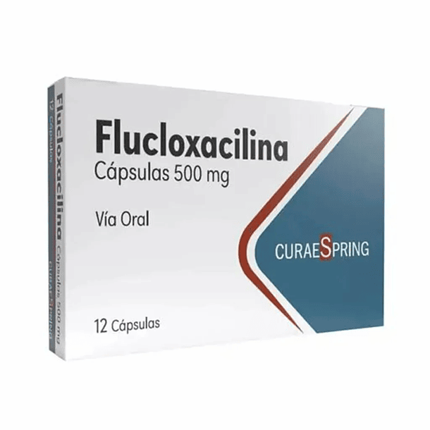 Flucloxacilina 500 mg x 12 Cápsulas  