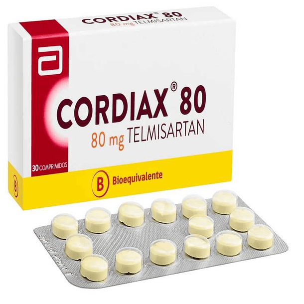 Cordiax 80 mg  x30 Comprimidos 