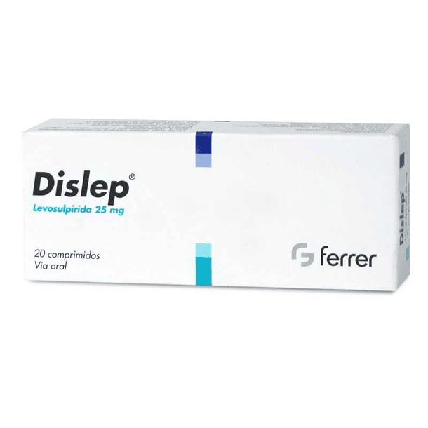 Dislep 25 mg  x20 Comprimidos 