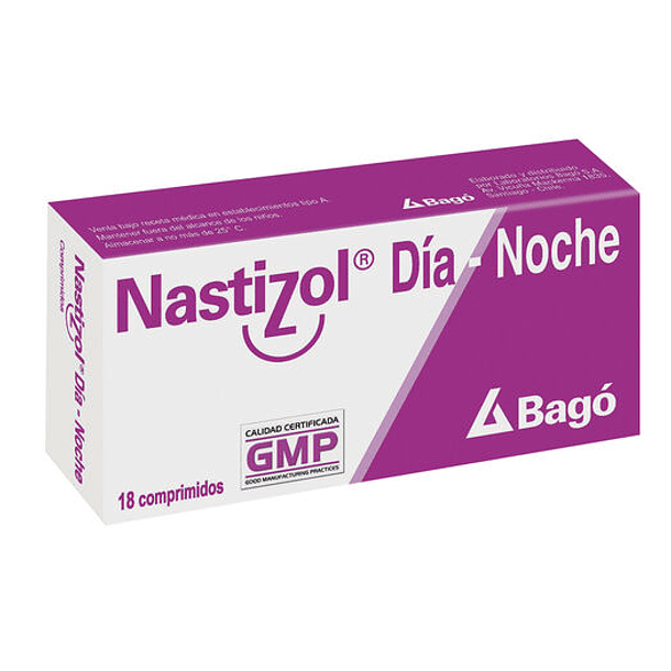 Nastizol Dia-Noche 500 mg x18 Comprimidos 