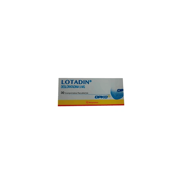 Lotadin 5 Mg x 30 Comprimidos Recubiertos  
