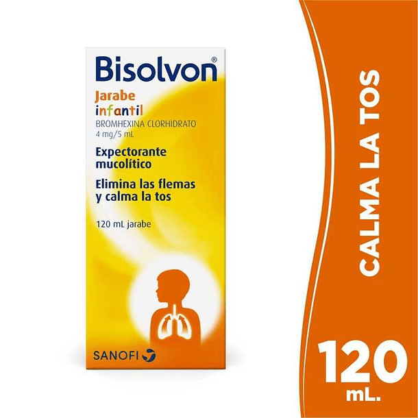Bisolvon 4 mg x 120 ml Jarabe 