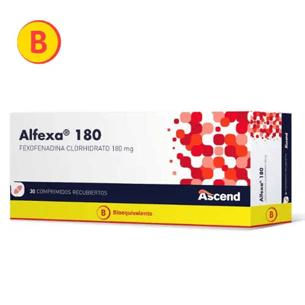 Alfexa 180 mg x 30 Comprimidos 