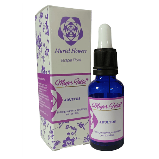 Flores de Batch Mujer Feliz x 30 Ml Gotas Orales Muriel Flowers 