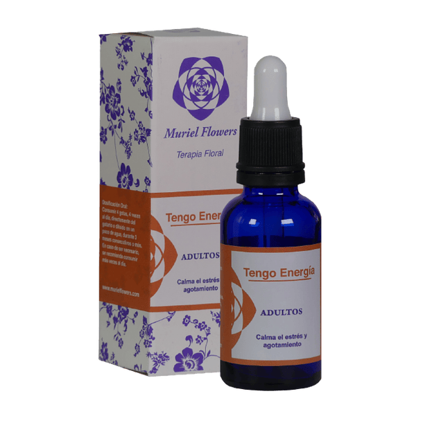 Flores de Batch Tengo Energía X 30 Ml Gotas Orales Muriel Flowers 