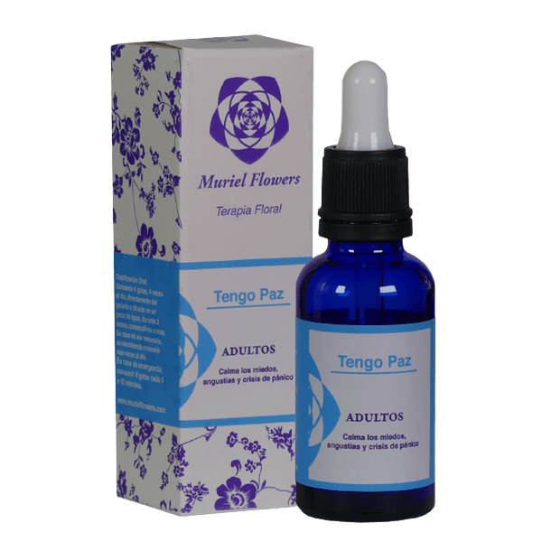 Flores de Batch Tengo Paz X 30 Ml Gotas Orales Muriel Flowers 