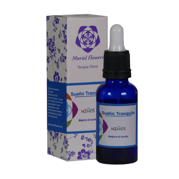 Flores de Batch Sueño Tranquilo Niños x 30 Ml Gotas Orales Muriel Flowers 