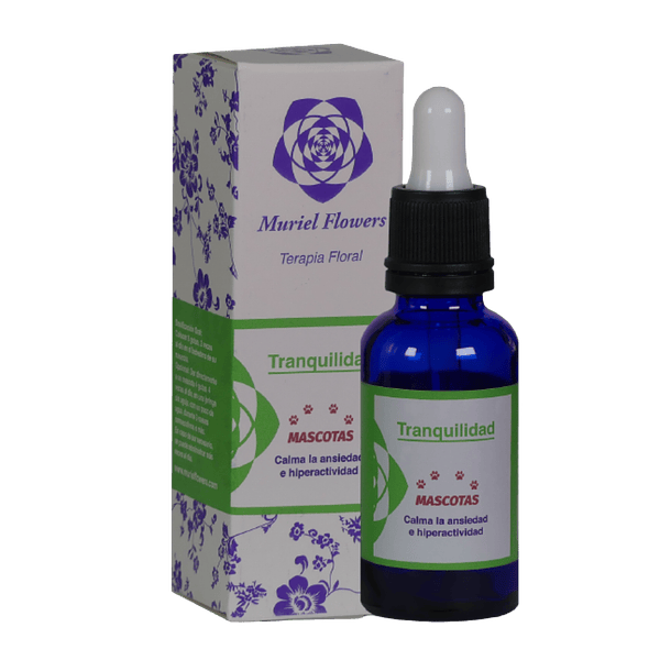 Flores de Batch Tranquilidad Mascotas X 30 Ml Gotas Orales Muriel Flowers 