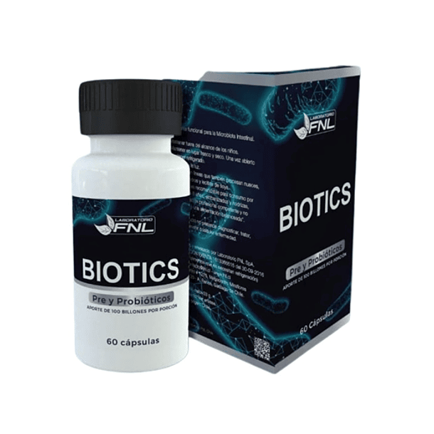 Biotics Pre Y Probioticos X 60 Cápsulas 