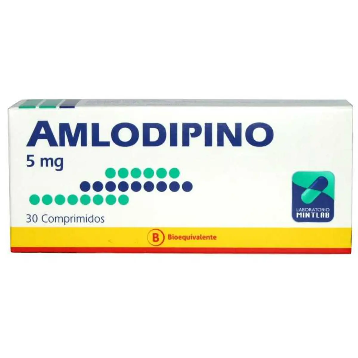 Amlodipino 5 MG 30 Comprimidos