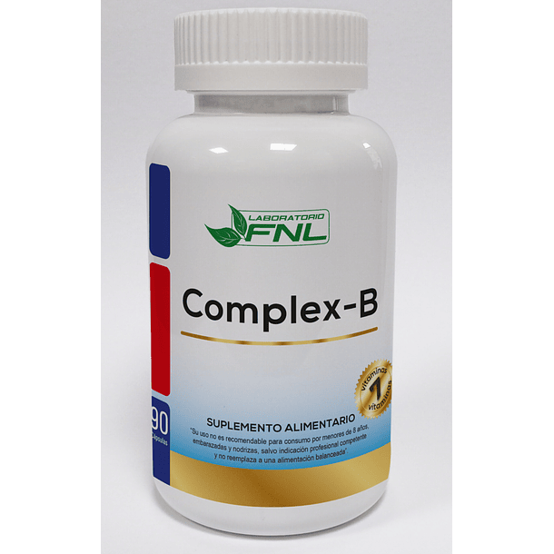 B-Complex (Complex-B) 500 Mg X 90 Capsulas Fnl  