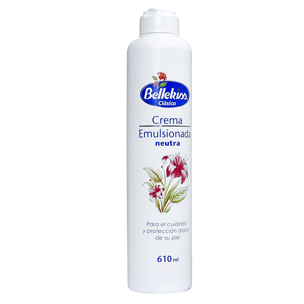 Bellekis Clásico Crema Emulsionada Neutra 610 Ml 