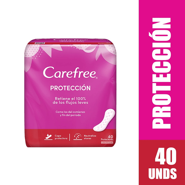 Carefree 40 Protectores Diarios 