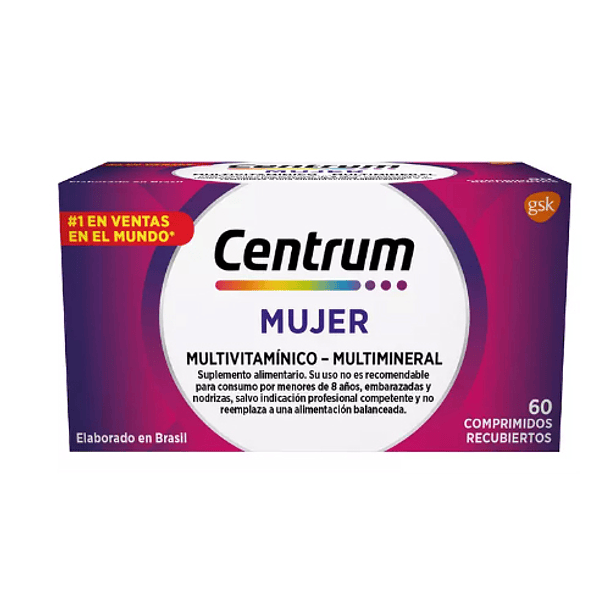 Centrum Mujer X 60 Comprimidos 