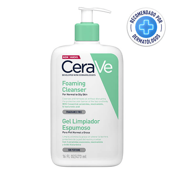 Cerave Gel Limp. Espumoso 473Ml 