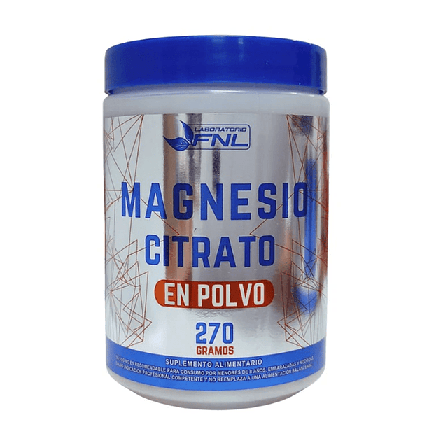 Citrato De Magnesio En Polvox 270Grs Fnl 