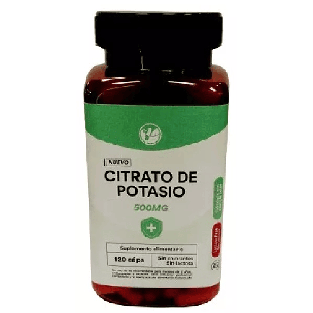 Citrato De Potasio 500Mg X120 Capsulas 