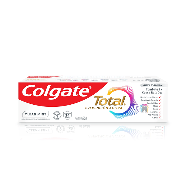 Colgate Total 12 75Ml Con El Poder Del Zinc  