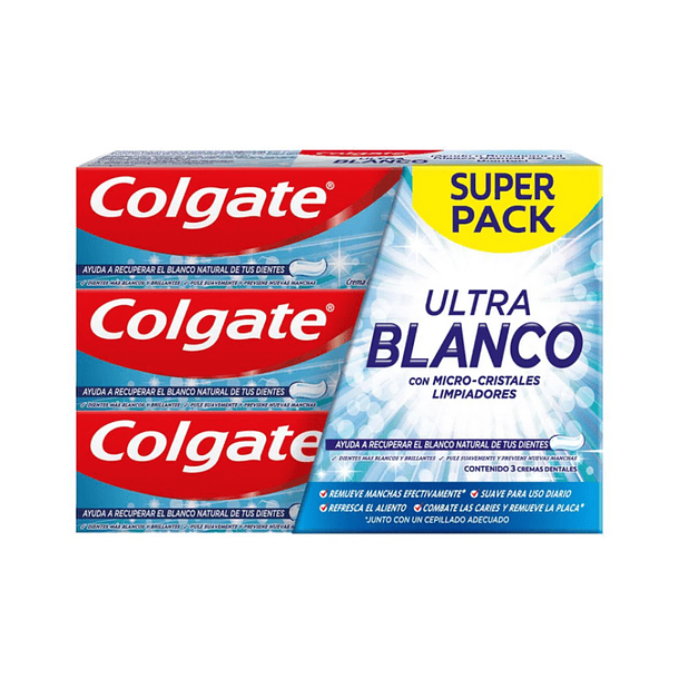 Colgate Ultra Blanco Pack 90Gr 