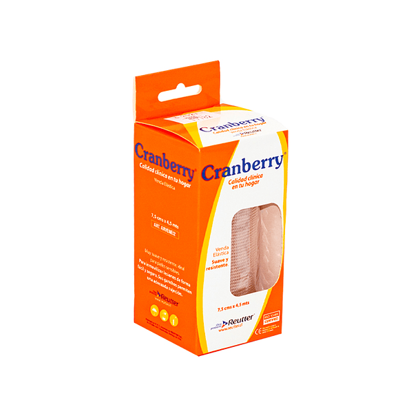 Cranberry Venda Elastica Piel 7,5 Cm X 4.5 Mt  