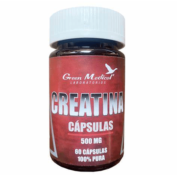 Creatina Cap 500 Mg X 60 Green Med 
