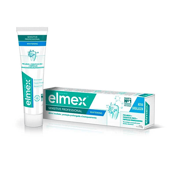 Crema Dental Elmex Sensitive Whitening X110Gr 