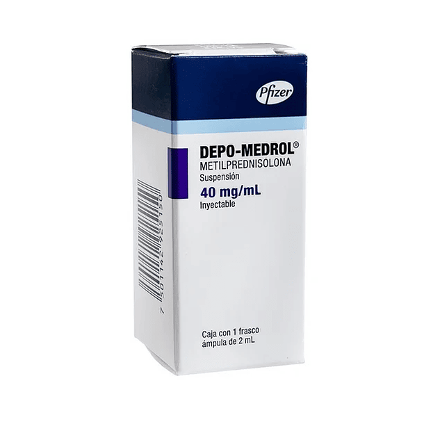 Depo-Medrol Suspensión Inyectable Ampolla 40Mg/1Ml 