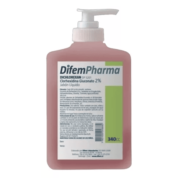 Dichlorexan 2% Jabon Liquido 1000 Ml (Clorhexidina ) 