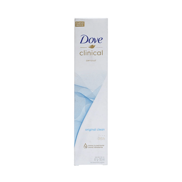 Dove Antitranspirante Clinical Original En Aerosol 67 Grs 