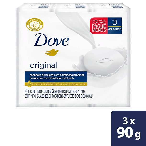 Dove Jab 90 Gr X 3 