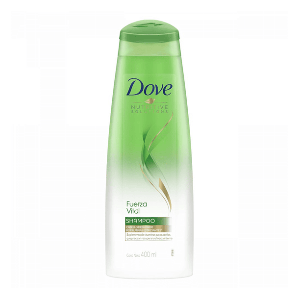 Dove Fuerza Vital Sh 400Ml 