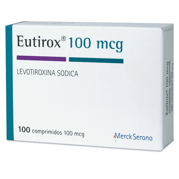 Eutirox 100 Mcg x 100 Comprimidos 