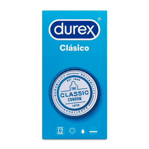 Durex Clasico X 12 