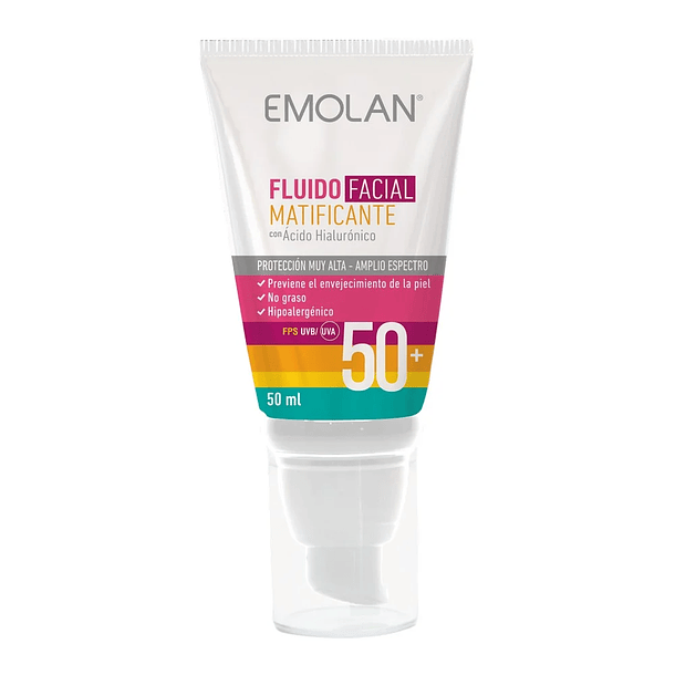 Emolan Protector Solar Facial Matificante Fps 50 