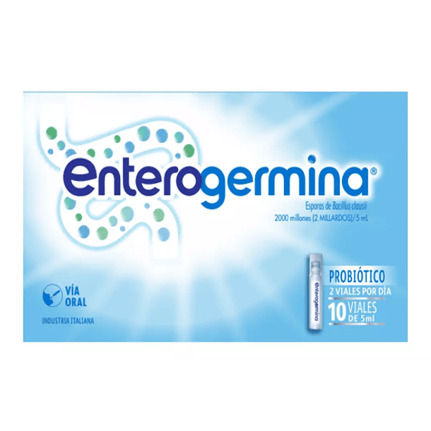 Enterogermina Viales 5 Ml X 10 