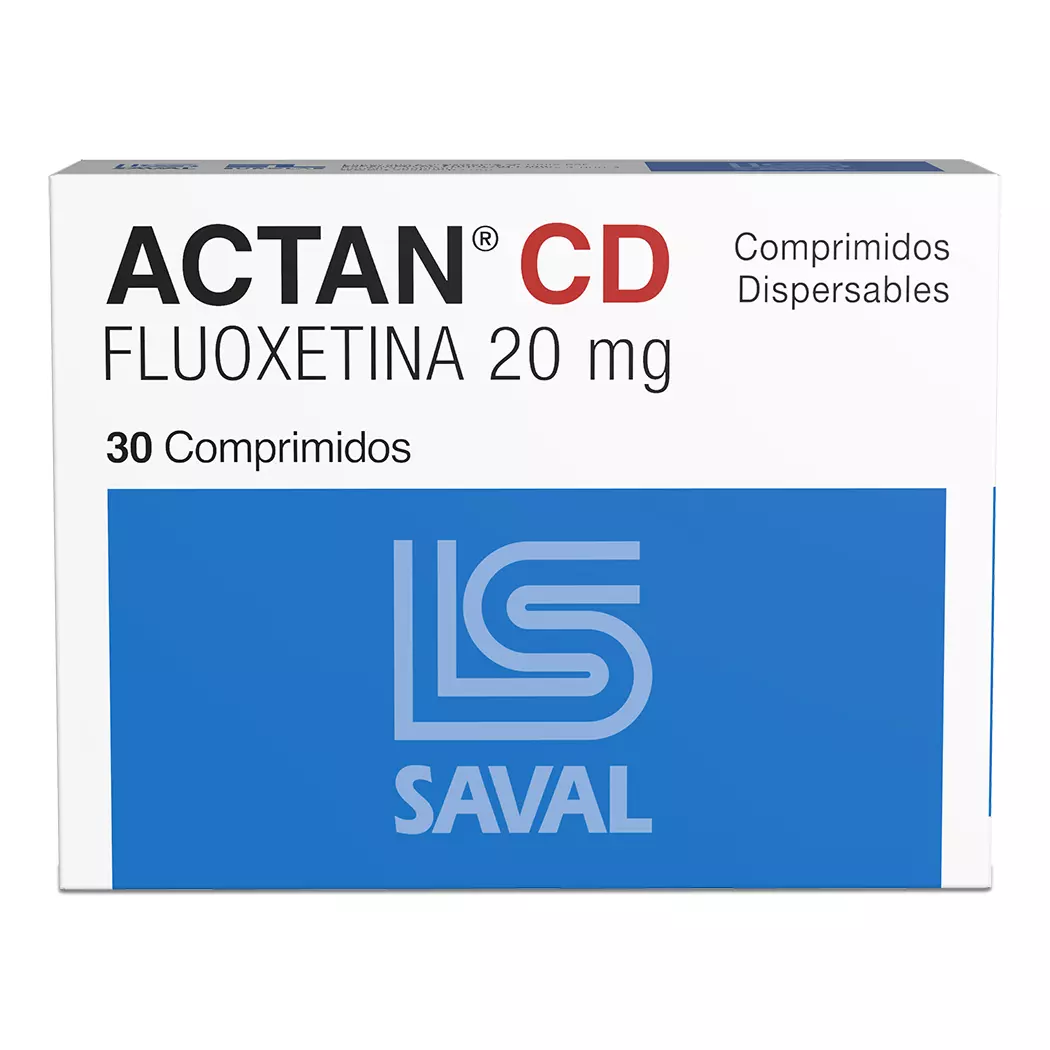 Actan-CD 20 MG 30 Comprimidos Dispersables
