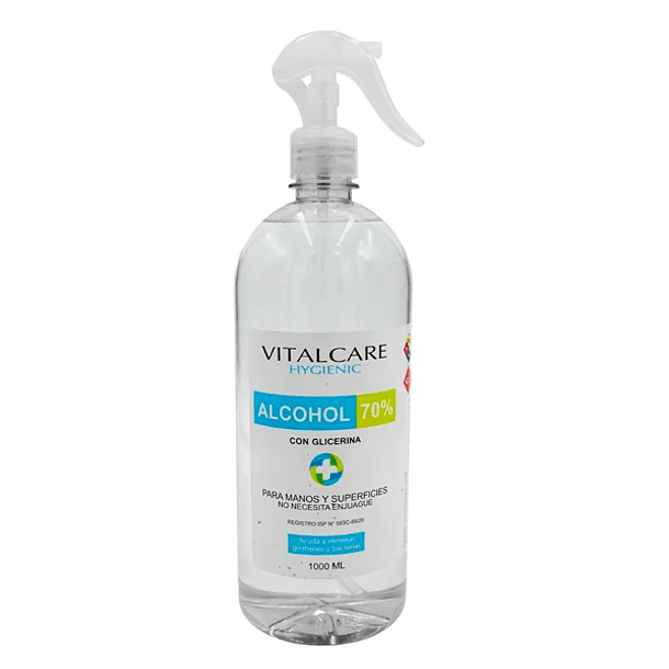 Alcohol 70° Vitalcare X 75 Ml 