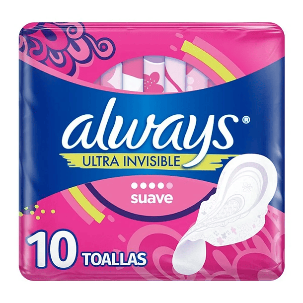 Always Ultrafina 10 Unidades 