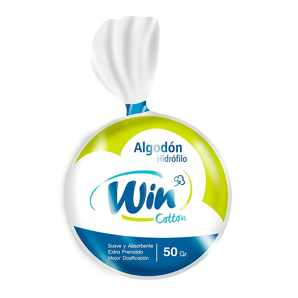 Algodon Prensado Win Cotton 50G 