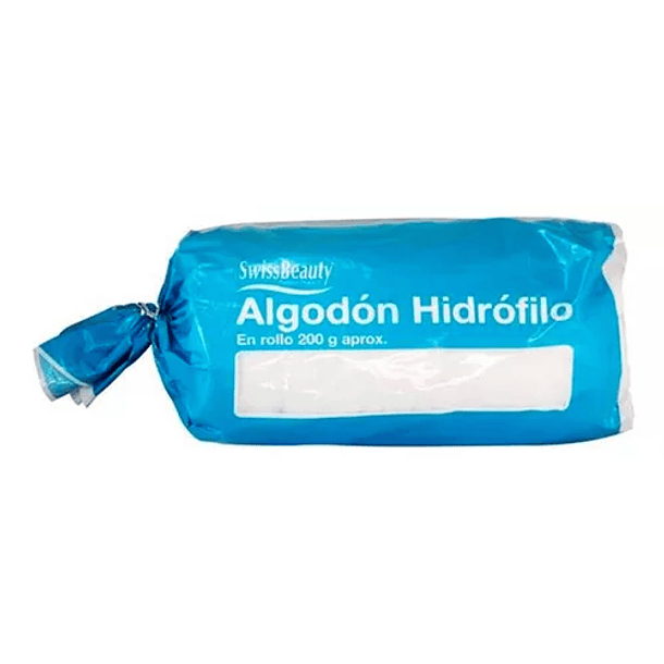 Algodon Swiss Beauty Hidrofilo 200 Gr 