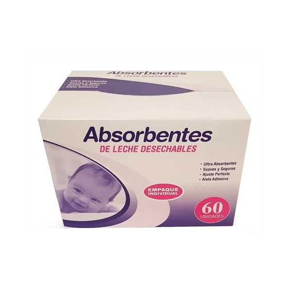 Absorbente De Leche Tropical X 60 Un (Dm) 